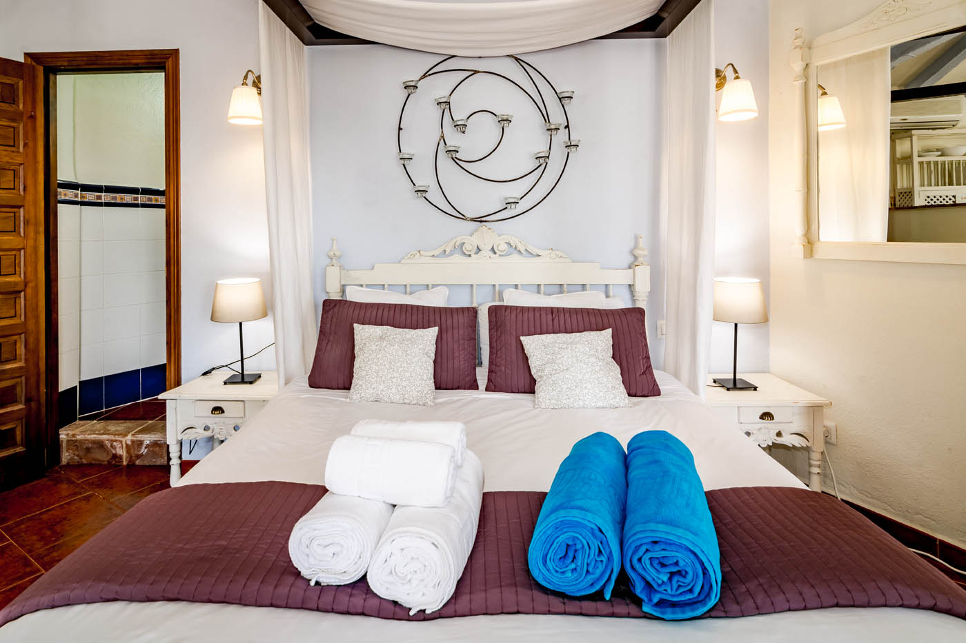 Dormitorio, tamaño de cama de 1.50 metros